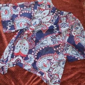 NWOT Melissa Paige sherr tunic